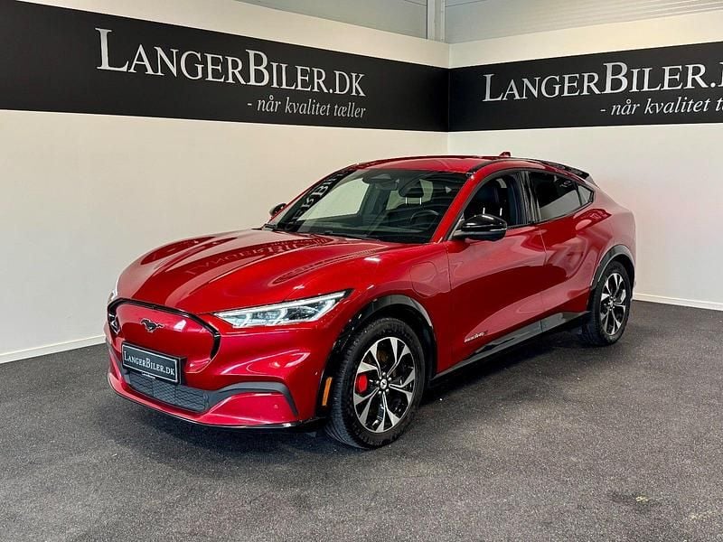 Rødmetal Brugt 2021 Ford Mustang Mach-E Extended Range SUV | 214.500 kr. (Fair pris) - Billede 1/4