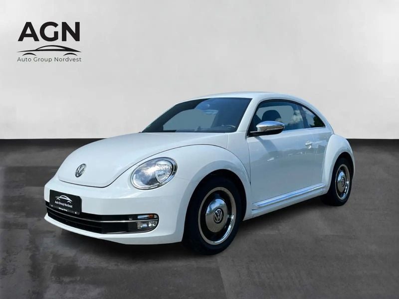 Hvid Brugt 2015 VW Beetle Design | 129.900 kr. - Billede 1/4