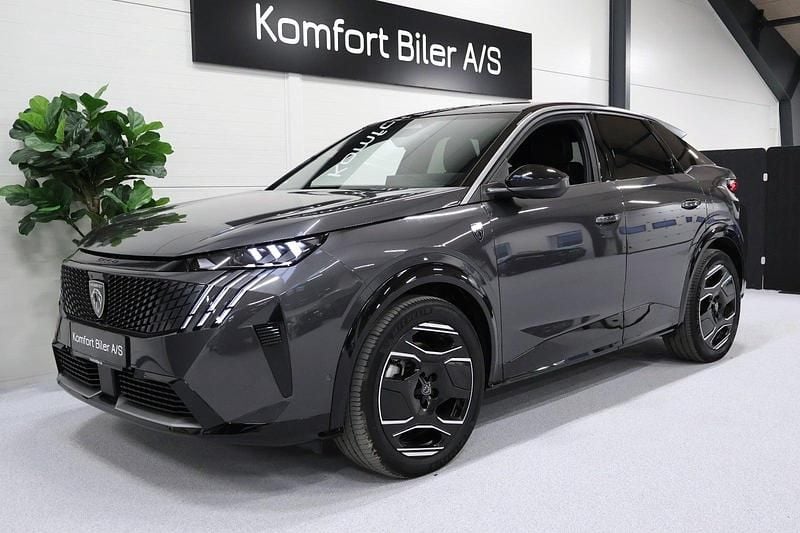 Gråmetal Brugt 2024 Peugeot e-3008 GT SUV | 268.900 kr. (God pris) - Billede 1/4