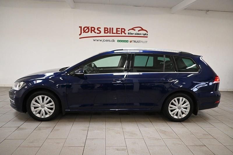 Brugt VW Golf VII Highline 150 HK (110 kW) 2019 Mørkblåmetal Stationcar