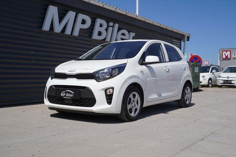 Hvid Brugt 2023 Kia Picanto Vision Hatchback | 114.900 kr. (God pris) - Billede 1/4