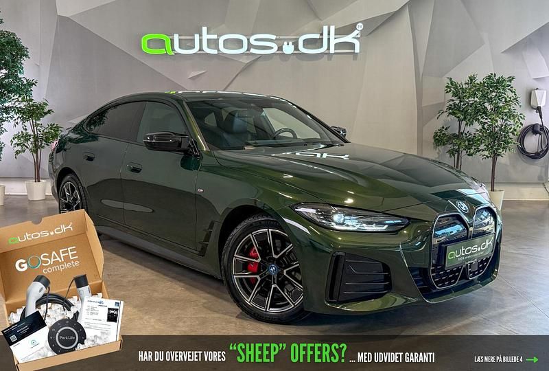 Grønmetal Brugt 2023 BMW i4 M Sport Sedan | 419.000 kr. (Fair pris) - Billede 1/3