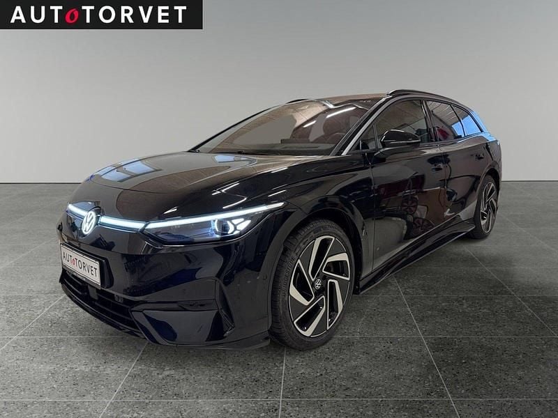 Sort Brugt 2024 VW ID.7 Pro Sedan | 379.700 kr. (Fair pris) - Billede 1/4