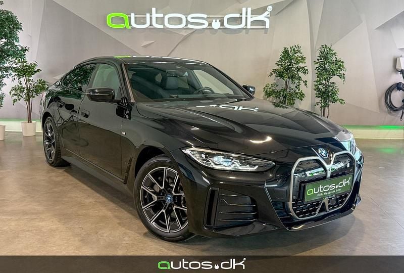 Sort Brugt 2022 BMW i4 M Sport Sedan | 349.000 kr. (God pris) - Billede 1/4
