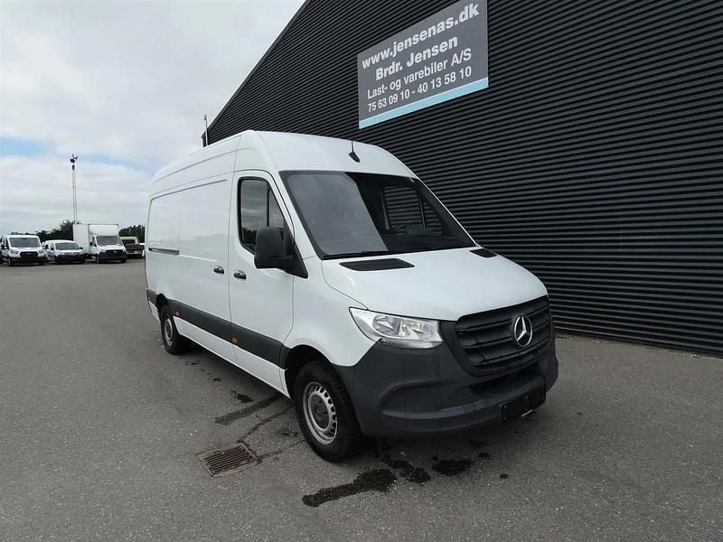 Hvid Brugt 2020 Mercedes Sprinter Van | 229.800 kr. - Billede 1/4