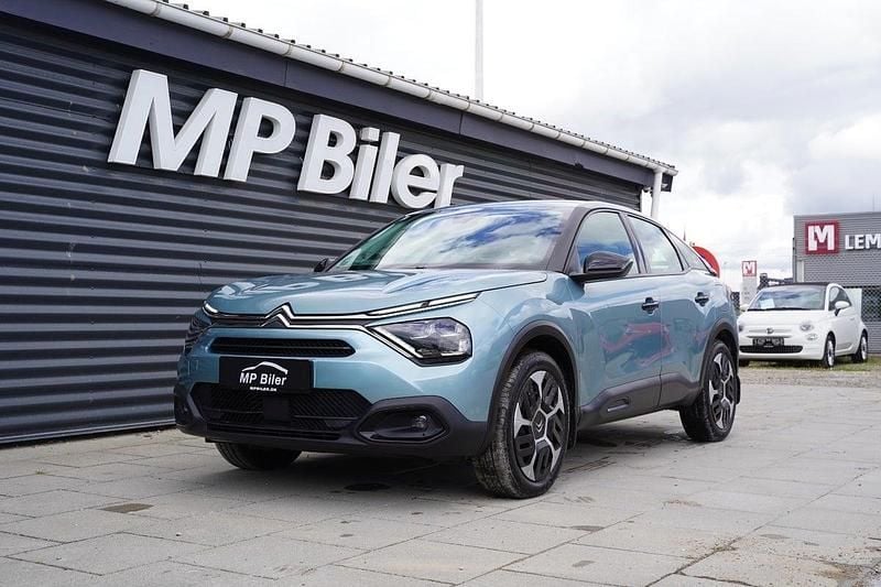 Lysblåmetal Brugt 2021 Citroën C4 Feel | 144.900 kr. (Fair pris) - Billede 1/4