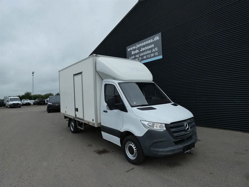 Hvid Brugt 2020 Mercedes Sprinter Van | 199.800 kr. (God pris) - Billede 1/4