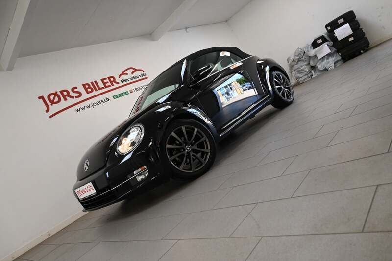 Sortmetal Brugt 2013 VW Beetle Design Cabriolet | 169.800 kr. (Fair pris) - Billede 1/4