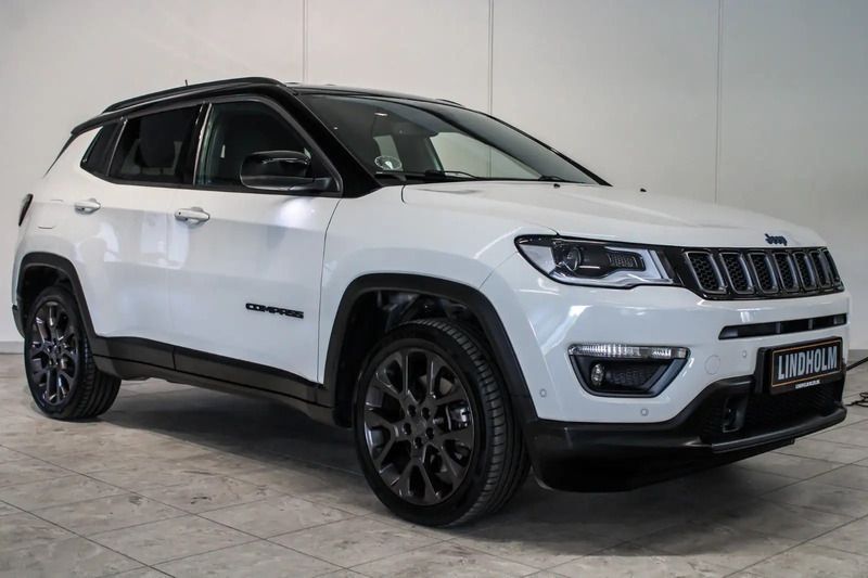 Hvid Brugt 2020 Jeep Compass SUV | 229.900 kr. - Billede 1/4