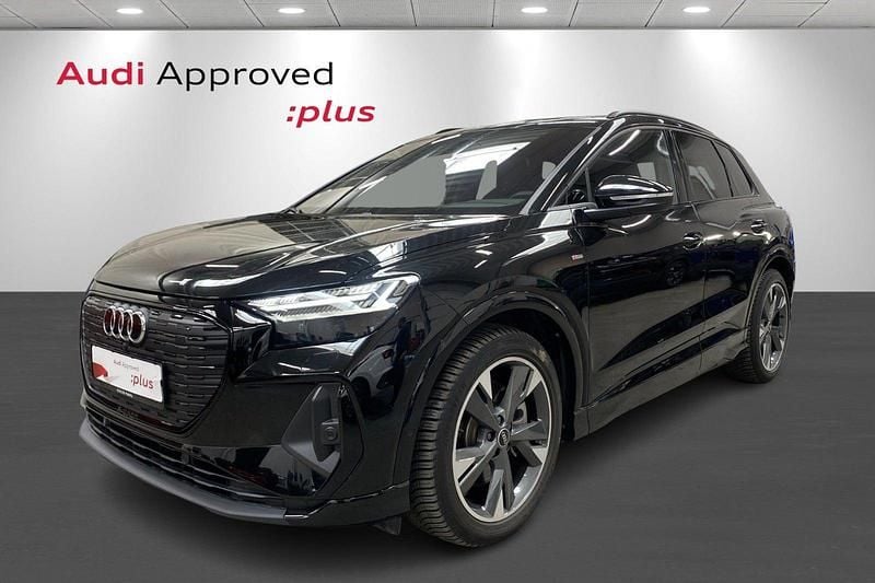 Sortmetal Brugt 2024 Audi Q4 e-tron Advanced Plus SUV | 399.900 kr. (Dyr) - Billede 1/4