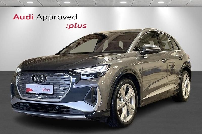 Gråmetal Brugt 2024 Audi Q4 e-tron SUV | 384.900 kr. (Dyr) - Billede 1/4
