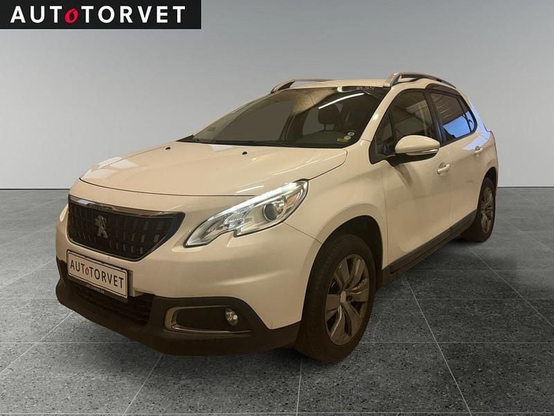 Hvid Brugt 2017 Peugeot 2008 SUV | 59.700 kr. (Super pris) - Billede 1/4