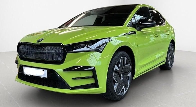 Brugt Skoda Enyaq iV RS 219 kW (299 HK) 2023 Lysgrønmetal SUV