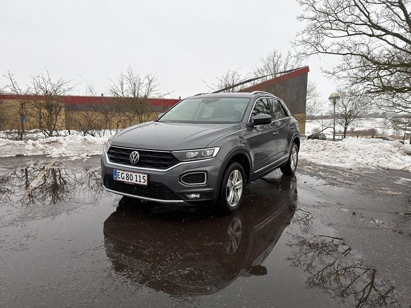 Grå Brugt 2021 VW T-Roc Sport SUV | 239.000 kr. (God pris) - Billede 1/4