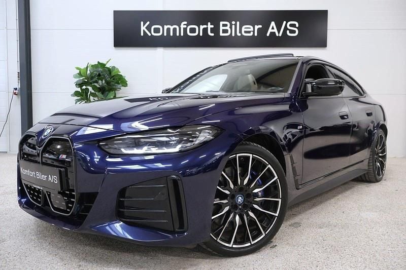 Brugt BMW i4 M Sport 400 kW (544 HK) 2022 Mørkblåmetal Sedan