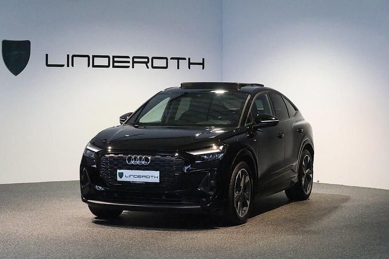 Sortmetal Brugt 2023 Audi Q4 Sportback e-tron S-Line SUV | 310.000 kr. (Fair pris) - Billede 1/4