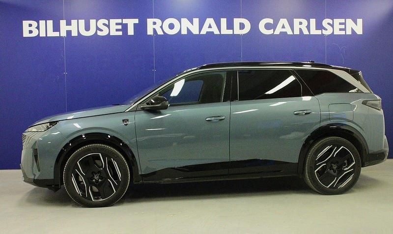 Blåmetal Brugt 2025 Peugeot e-5008 GT SUV | 348.900 kr. (Fair pris) - Billede 1/4