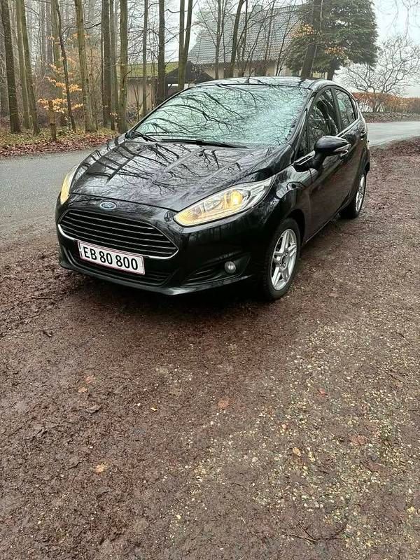 Brugt Ford Fiesta Titanium 100 HK (73 kW) 2015 Sort Hatchback