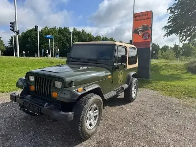 Grøn Brugt 1995 Jeep Wagoneer SUV | 99.999 kr. - Billede 1/4