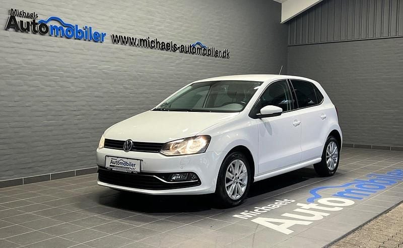 Hvid Brugt 2016 VW Polo Comfortline Hatchback | 89.900 kr. (Fair pris) - Billede 1/4