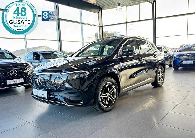 Sortmetal Brugt 2024 Mercedes EQA250+ AMG line SUV | 349.700 kr. (God pris) - Billede 1/4