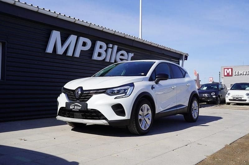 Hvid Brugt 2021 Renault Captur Zen SUV | 89.900 kr. - Billede 1/4