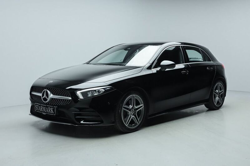 Sort Brugt 2020 Mercedes A220 AMG line | 289.900 kr. - Billede 1/4