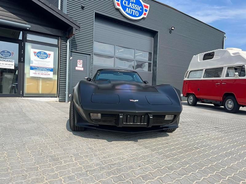 Sort Brugt 1979 Chevrolet Corvette C3 Cabriolet | 189.900 kr. - Billede 1/4