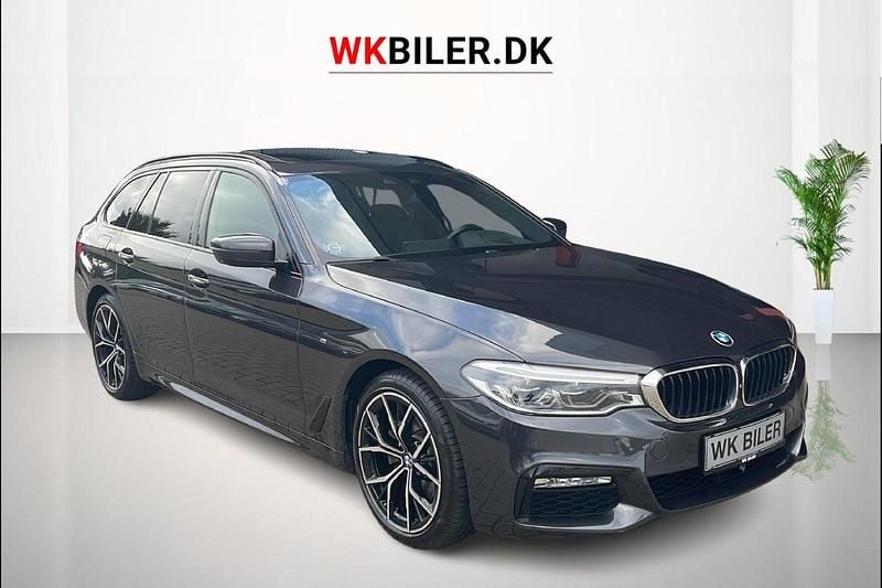 Gråmetal Brugt 2017 BMW 520 M Sport Stationcar | 299.900 kr. (Fair pris) - Billede 1/4