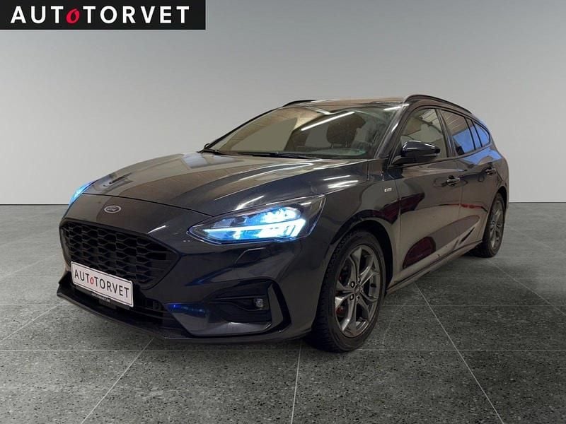 Brugt Ford Focus ST-Line 125 HK (91 kW) 2020 Mørkblåmetal Stationcar