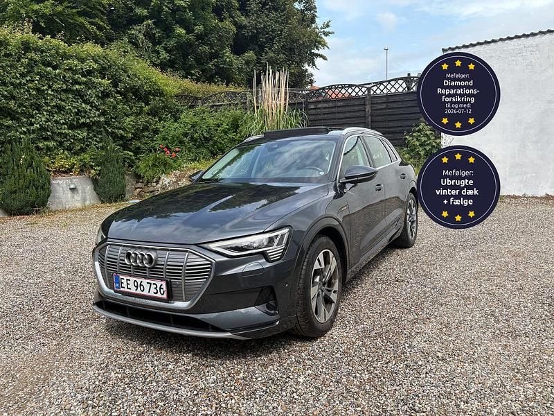 Blåmetal Brugt 2020 Audi e-tron Advanced SUV | 209.900 kr. (Super pris) - Billede 1/4