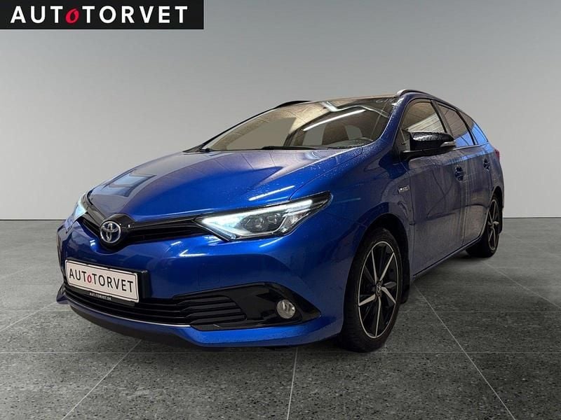 Blåmetal Brugt 2018 Toyota Auris Hybrid H2 Hatchback | 99.700 kr. (God pris) - Billede 1/4