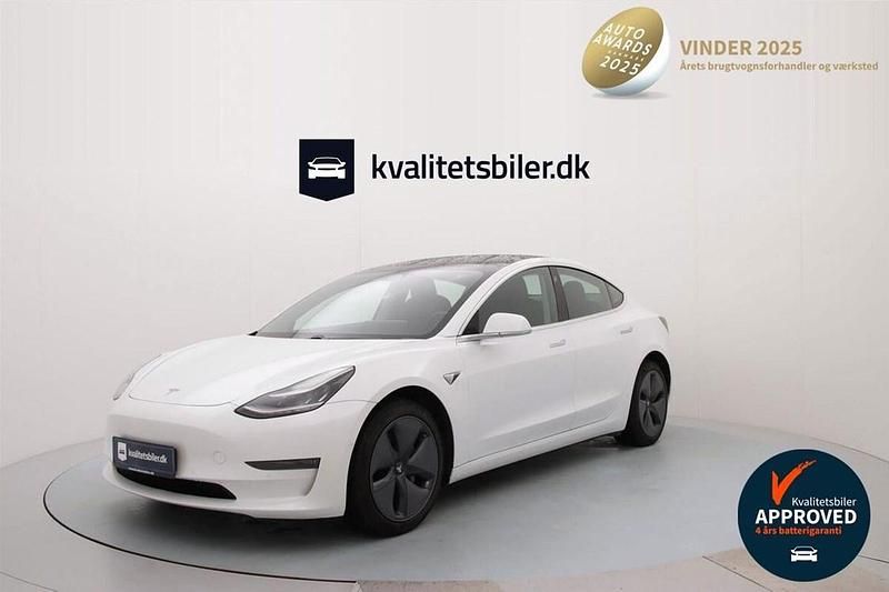 Hvidmetal Brugt 2020 Tesla Model 3 Long Range AWD Sedan | 174.900 kr. (Lidt for dyr) - Billede 1/4