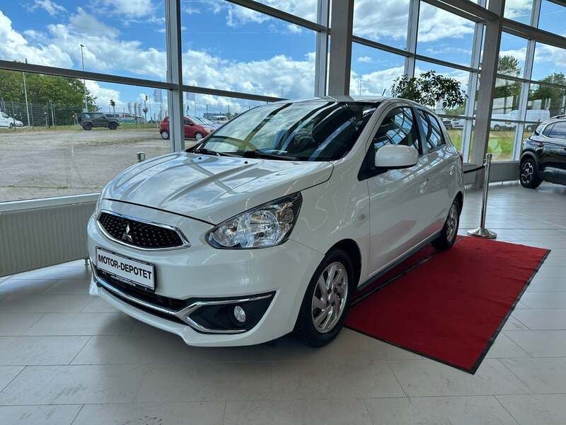 Hvid Brugt 2016 Mitsubishi Space Star | 59.700 kr. (Fair pris) - Billede 1/4