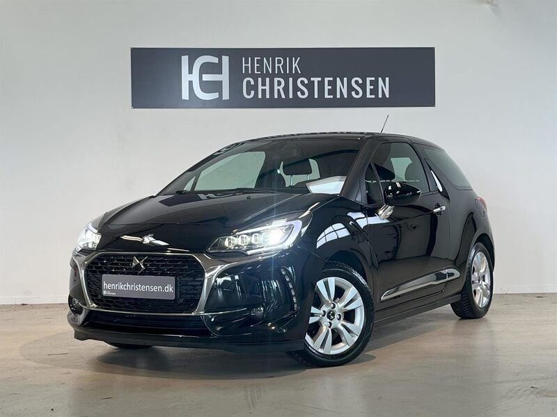 Sortmetal Brugt 2017 DS Automobiles DS3 Style Hatchback | 99.900 kr. - Billede 1/4