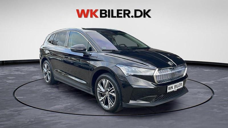 Sortmetal Brugt 2023 Skoda Enyaq iV ecoSuite SUV | 299.900 kr. (Fair pris) - Billede 1/4