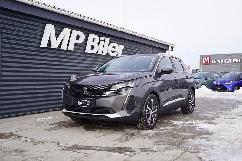 Brugt Peugeot 3008 Allure 300 HK (220 kW) 2021 Koksmetal SUV