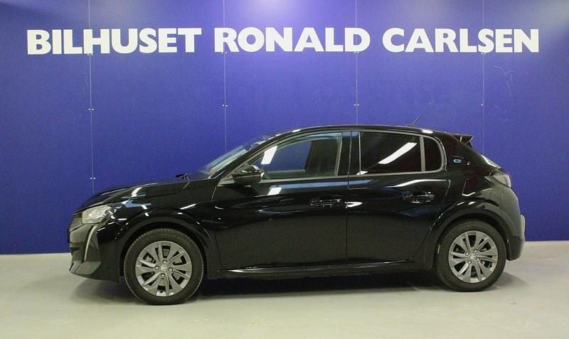 Sortmetal Brugt 2023 Peugeot e-208 Allure Hatchback | 149.900 kr. (Fair pris) - Billede 1/4