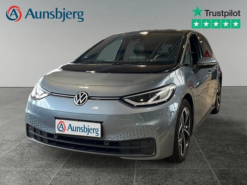 Lysblå metal Brugt 2023 VW ID.3 Pro Hatchback | 224.500 kr. (Fair pris) - Billede 1/4