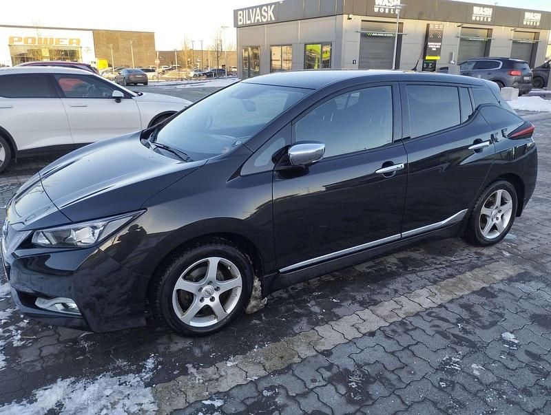 Brugt Nissan Leaf N-Connecta 110 kW (150 HK) 2018 Sort Hatchback