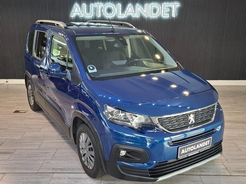 Blåmetal Brugt 2019 Peugeot Rifter Allure MPV | 144.800 kr. - Billede 1/4