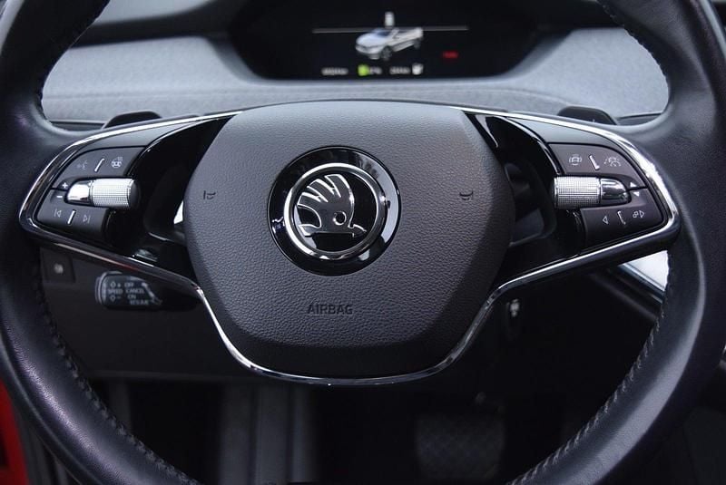 Brugt Skoda Enyaq iV Loft 131 kW (179 HK) 2022 Rødmetal SUV