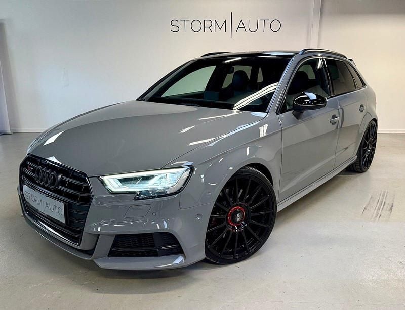 Grå Brugt 2017 Audi S3 Sportback Hatchback | 365.000 kr. - Billede 1/4