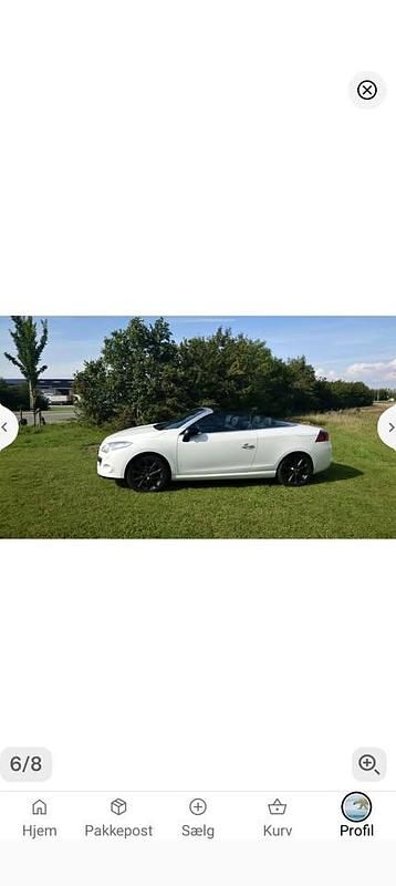 Brugt Renault Mégane Cabriolet 131 HK (96 kW) 2011 Cabriolet