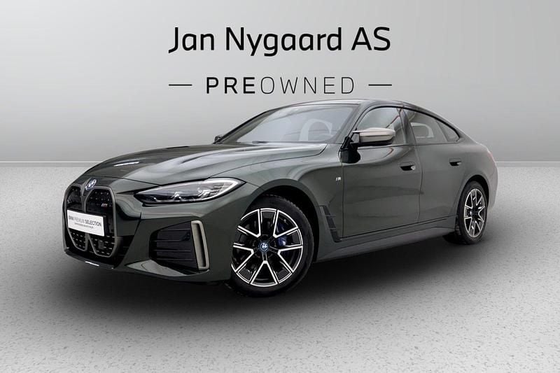 Grønmetal Brugt 2024 BMW i4 M Sport Sedan | 434.900 kr. (God pris) - Billede 1/3