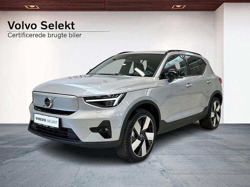Sølvmetal Brugt 2023 Volvo XC40 Ultimate SUV | 368.900 kr. (Fair pris) - Billede 1/3