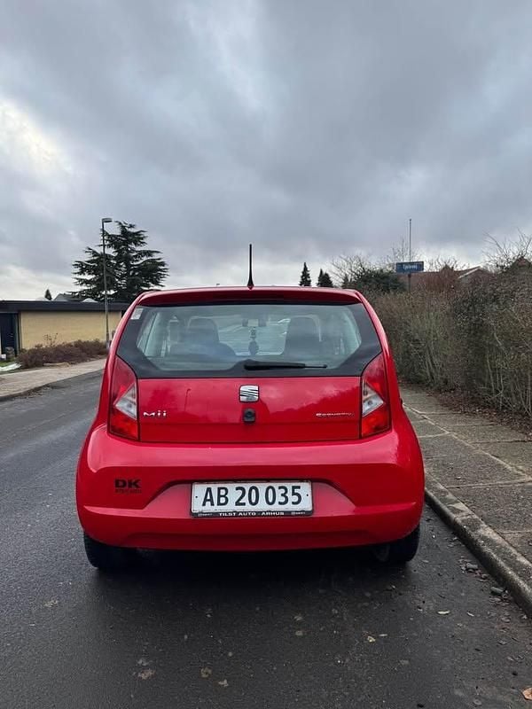 Brugt Seat Mii Ecomotive 60 HK (44 kW) 2014 Rød Hatchback