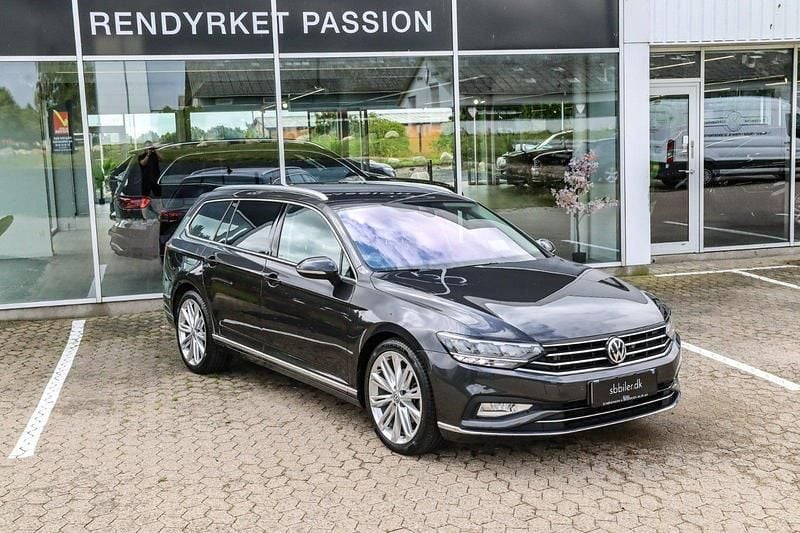 Gråmetal Brugt 2019 VW Passat Elegance Stationcar | 234.500 kr. (Fair pris) - Billede 1/4