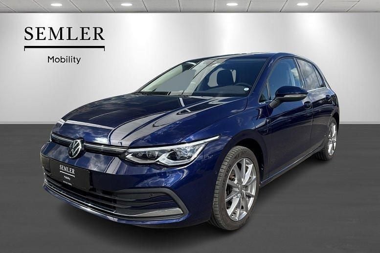 Blåmetal Brugt 2021 VW Golf VIII | 219.900 kr. (Fair pris) - Billede 1/4