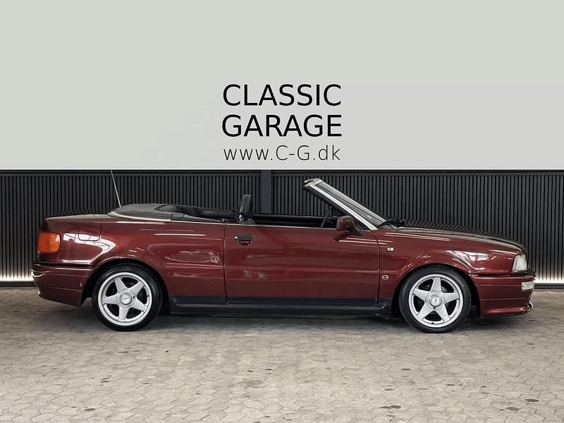 Rød Brugt 1992 Audi Cabriolet Cabriolet | 89.900 kr. - Billede 1/1